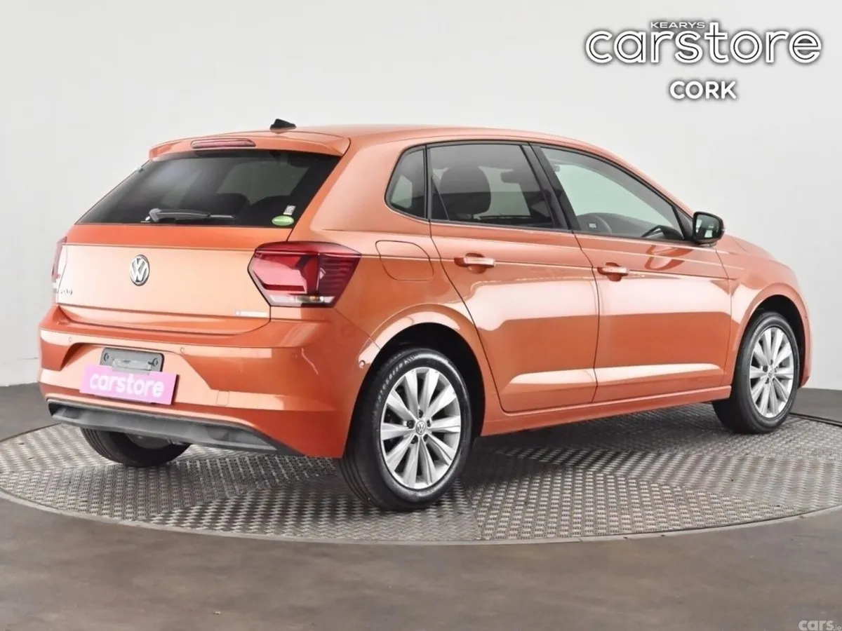 Volkswagen Polo Hatchback, Petrol, 2019, Orange