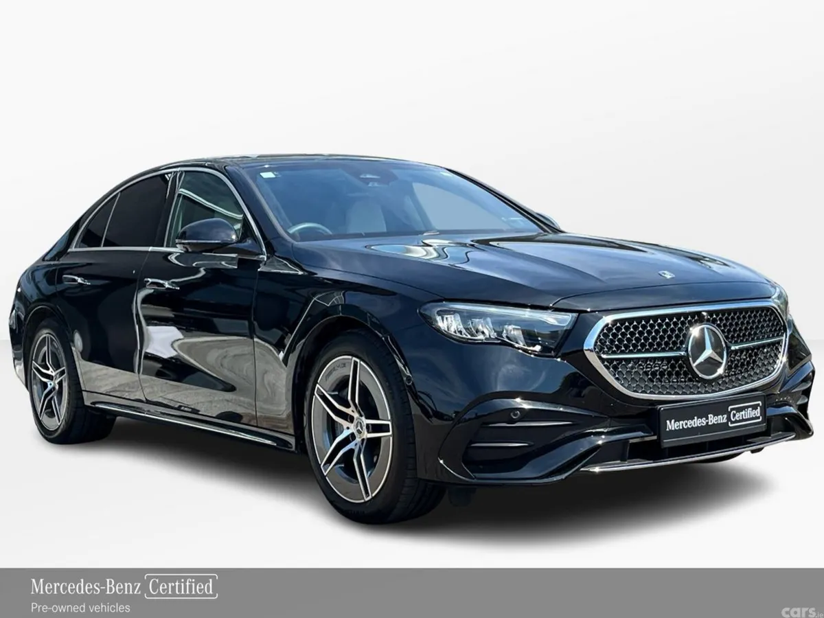 Mercedes-Benz E-Class Saloon, Petrol Plug-in Hybrid, 2026, Black