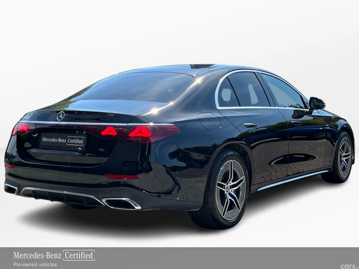 Mercedes-Benz E-Class Saloon, Petrol Plug-in Hybrid, 2026, Black