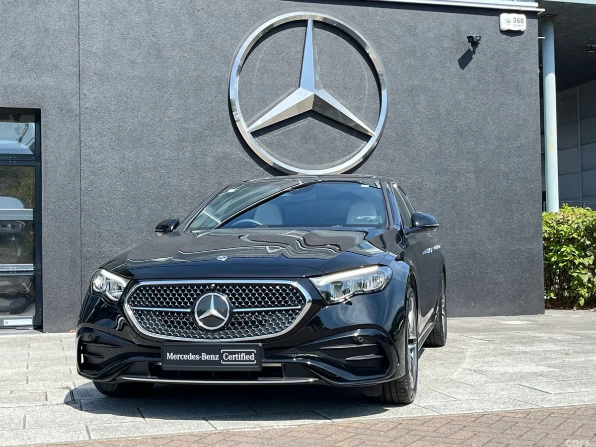 Mercedes-Benz E-Class Saloon, Petrol Plug-in Hybrid, 2026, Black