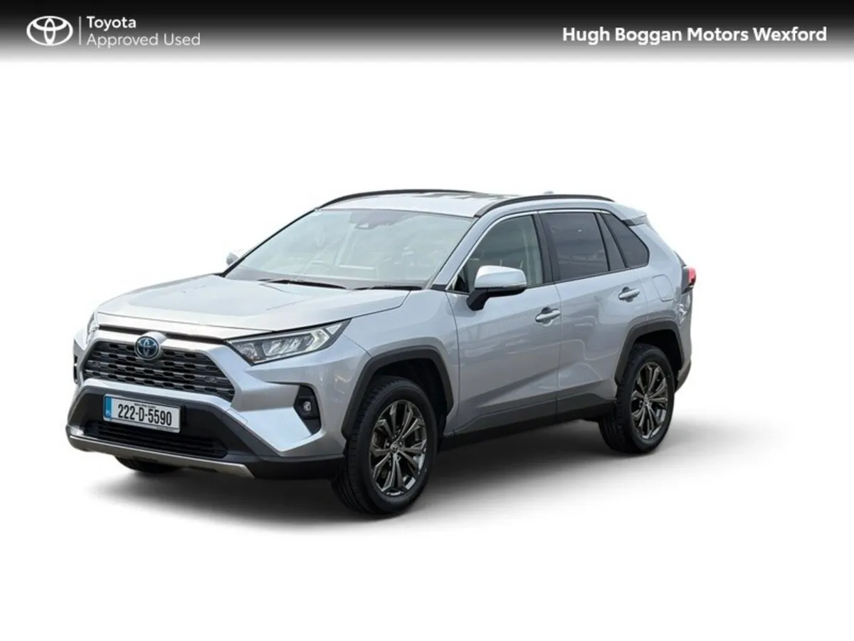 Toyota RAV4 SUV, Petrol Hybrid, 2022, Grey