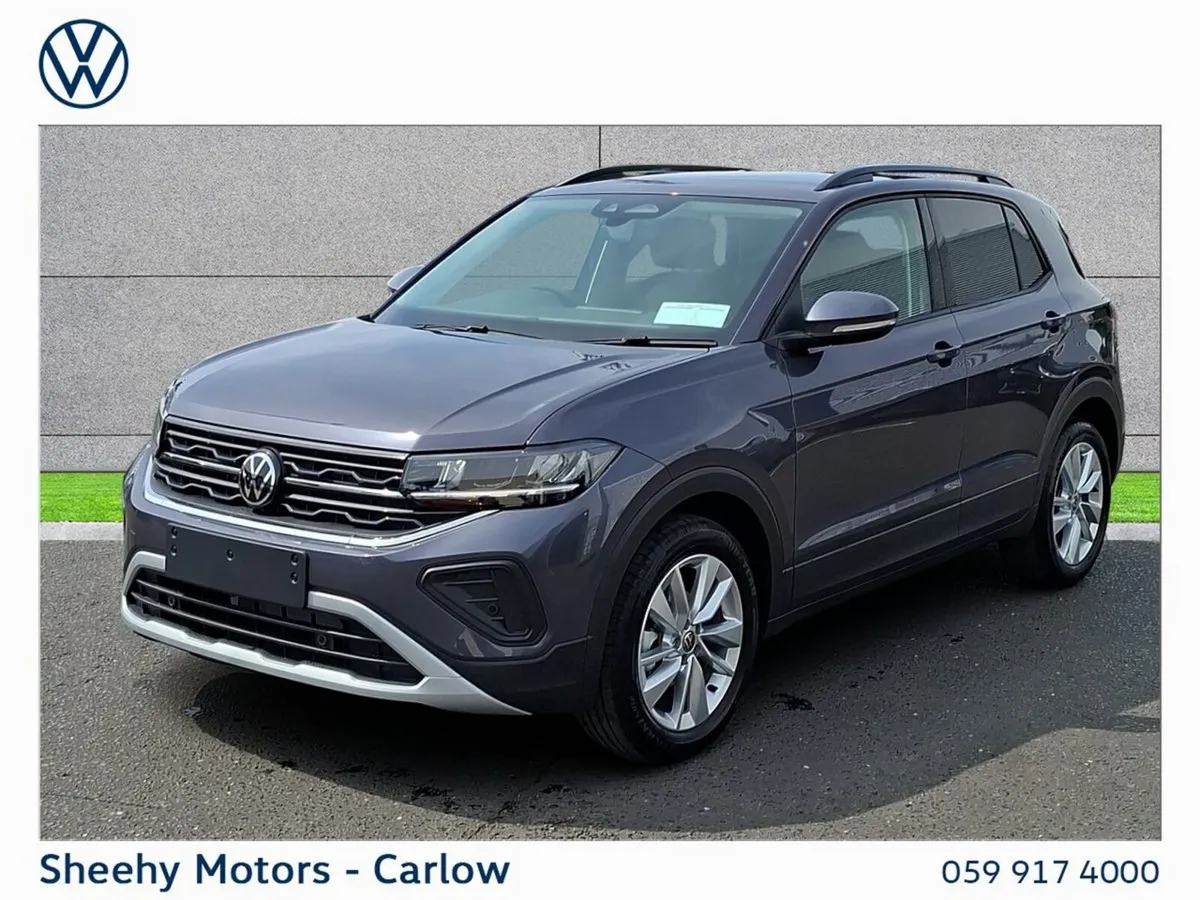 Volkswagen T-Cross SUV, Petrol, 2027, Grey