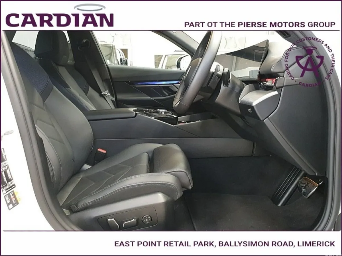 BMW 5-Series Saloon, Petrol Hybrid, 2026, White