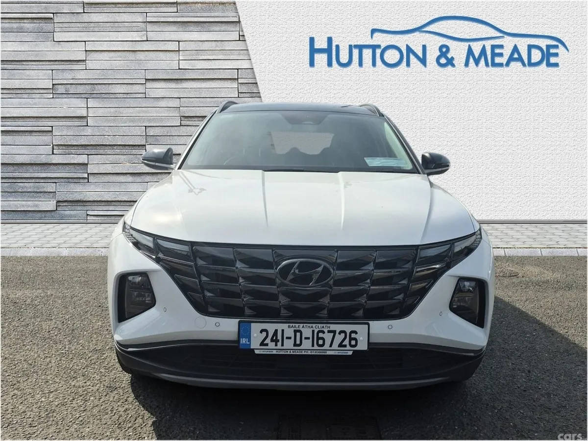 Hyundai Tucson SUV, Petrol Hybrid, 2024, White