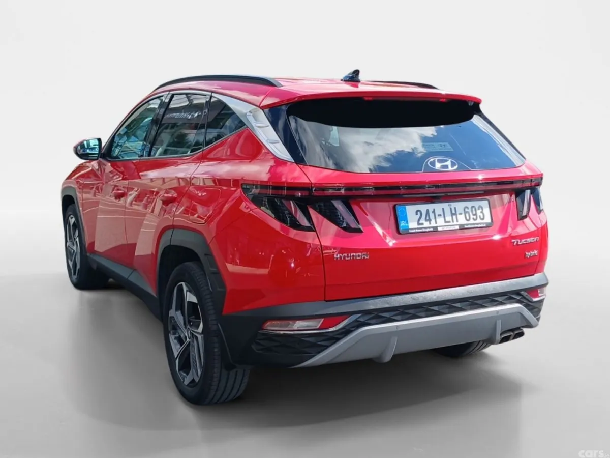 Hyundai Tucson SUV, Petrol Hybrid, 2024, Red
