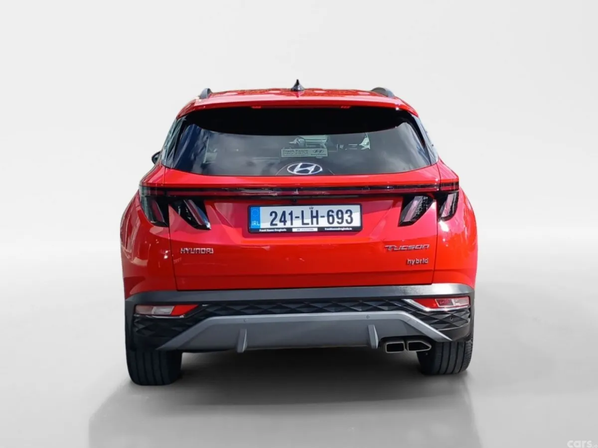 Hyundai Tucson SUV, Petrol Hybrid, 2024, Red