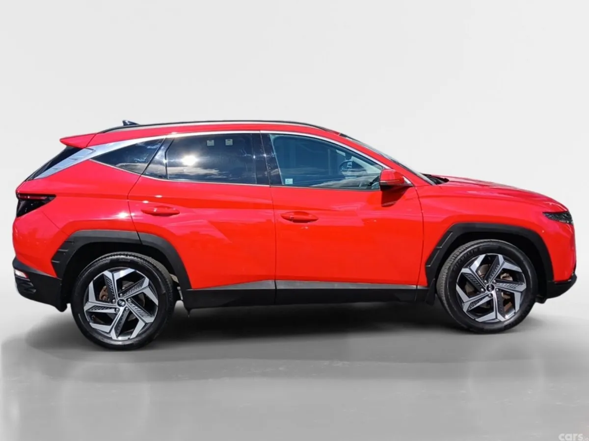Hyundai Tucson SUV, Petrol Hybrid, 2024, Red