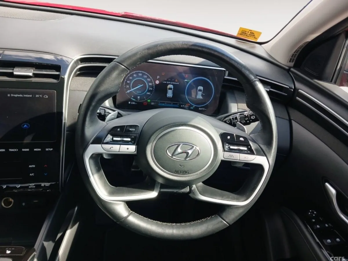 Hyundai Tucson SUV, Petrol Hybrid, 2024, Red