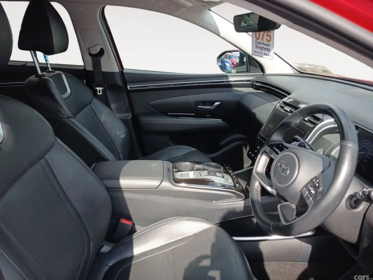 Hyundai Tucson SUV, Petrol Hybrid, 2024, Red