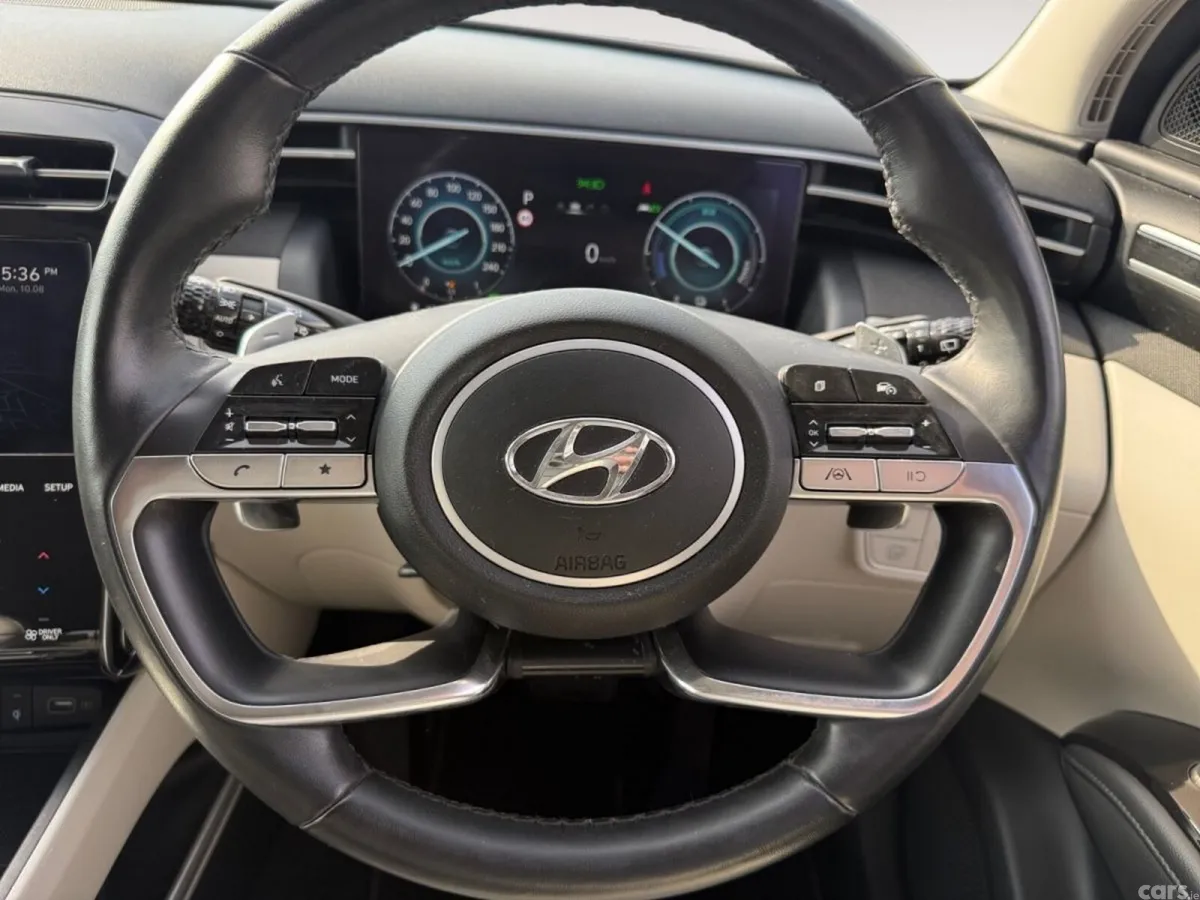 Hyundai Tucson SUV, Petrol Hybrid, 2022, Green