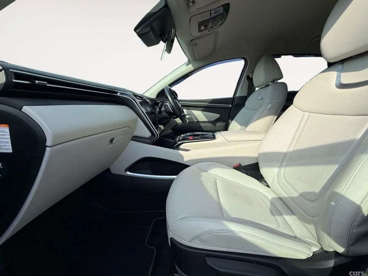 Hyundai Tucson SUV, Petrol Hybrid, 2022, Green