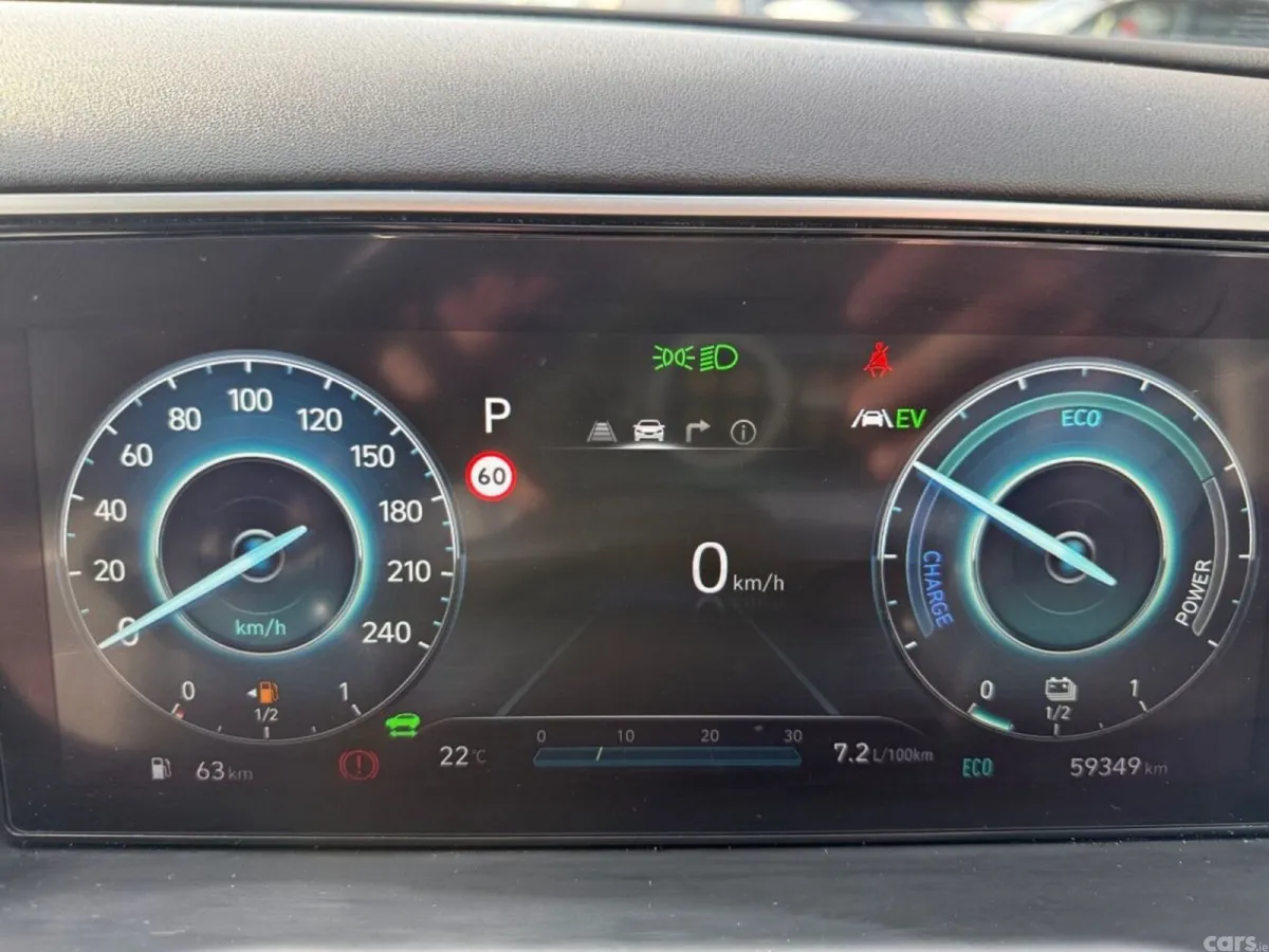 Hyundai Tucson SUV, Petrol Hybrid, 2022, Green