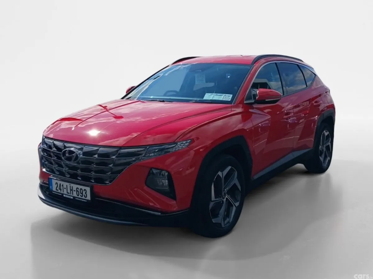 Hyundai Tucson SUV, Petrol Hybrid, 2024, Red
