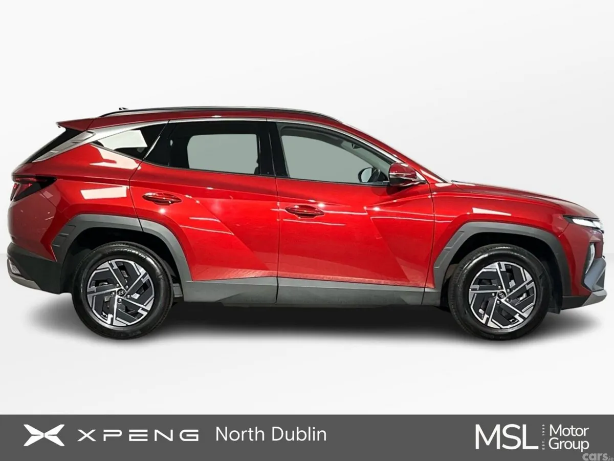 Hyundai Tucson SUV, Petrol Hybrid, 2024, Red