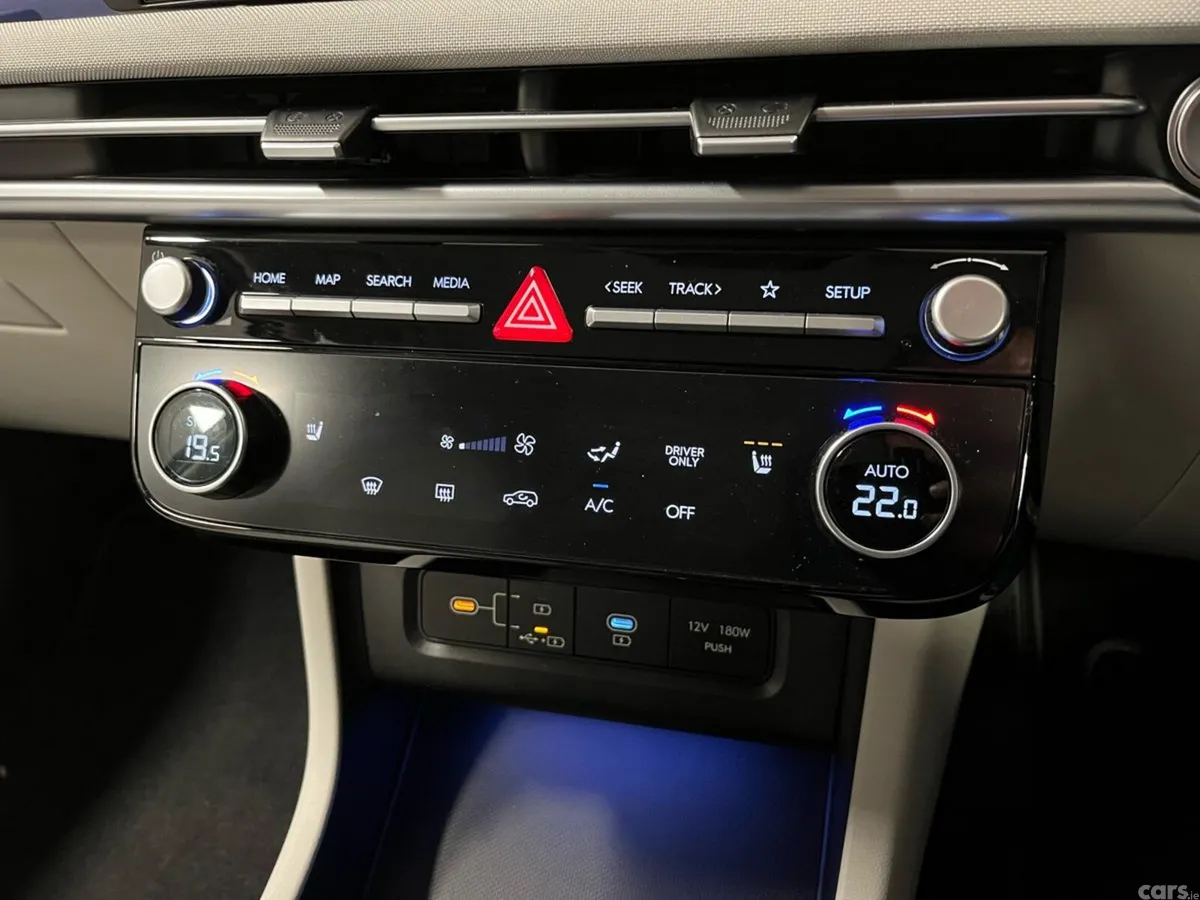 Hyundai Tucson SUV, Petrol Hybrid, 2024, Red