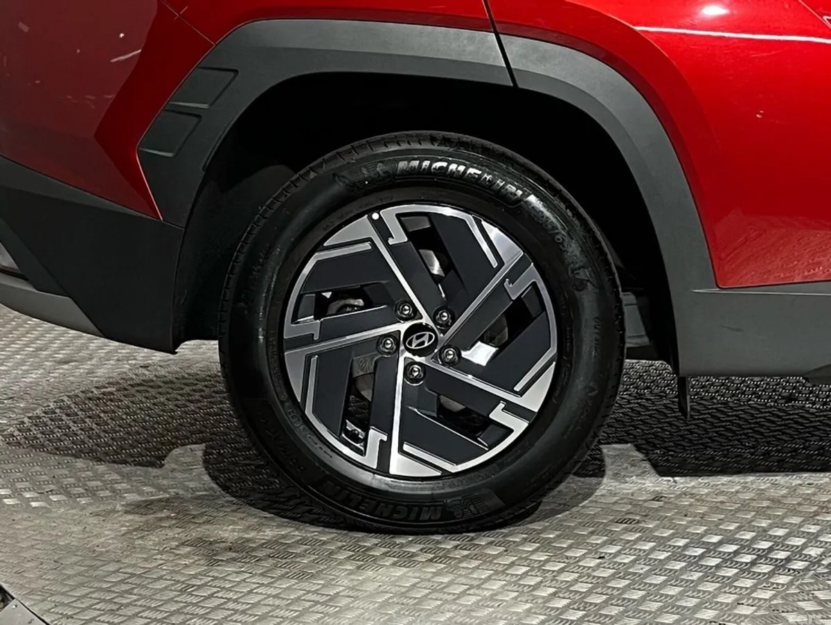 Hyundai Tucson SUV, Petrol Hybrid, 2024, Red