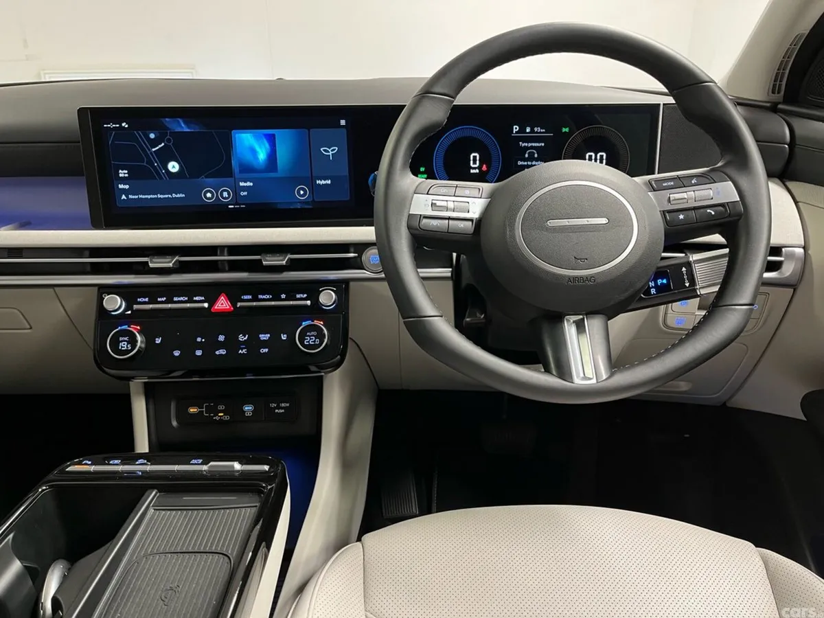 Hyundai Tucson SUV, Petrol Hybrid, 2024, Red