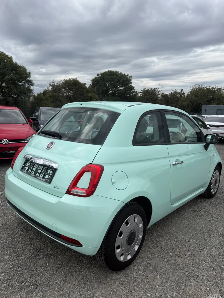 Fiat 500 Hatchback, Petrol, 2017, Green