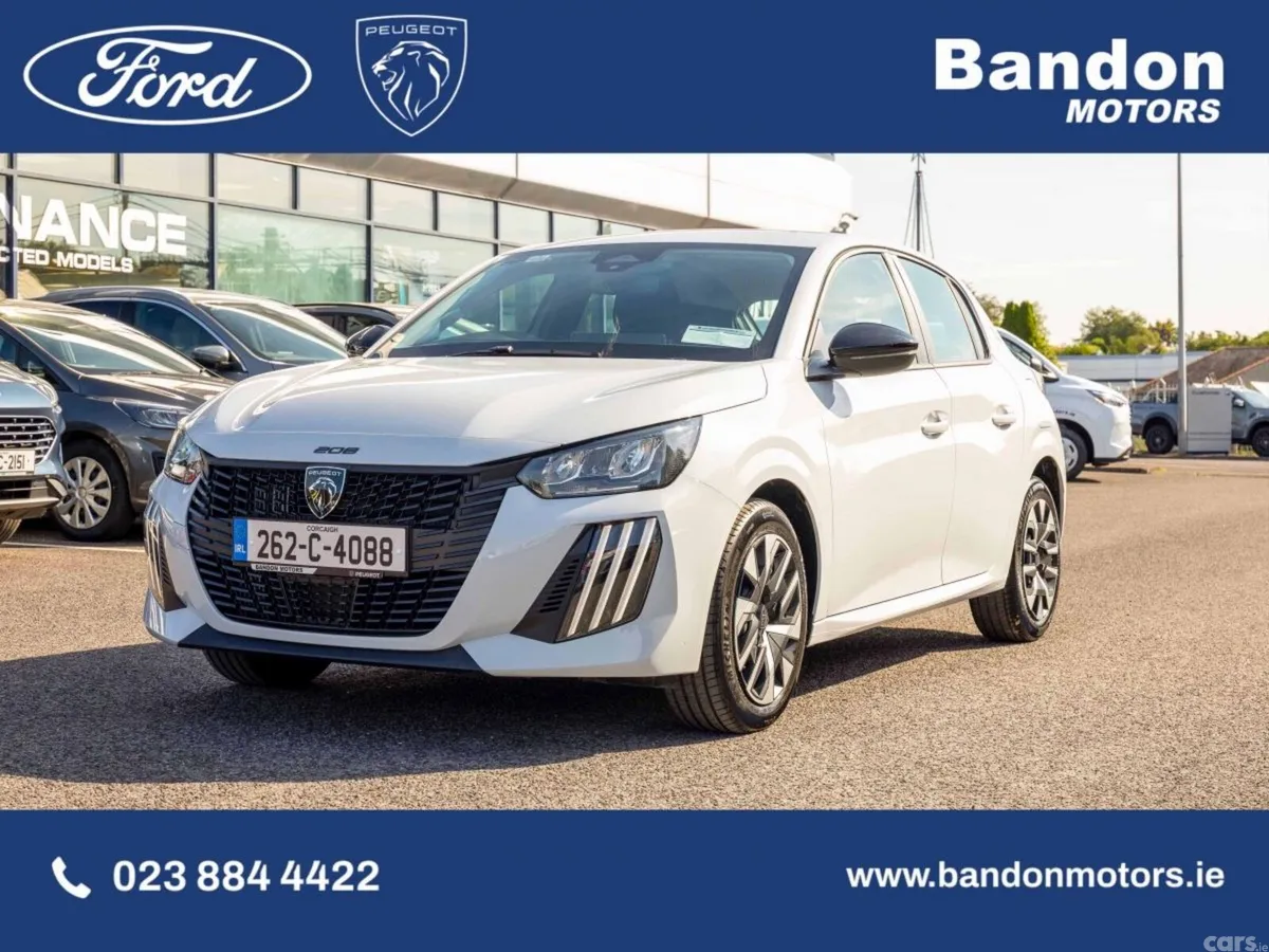Peugeot 208 Hatchback, Petrol, 2026, White