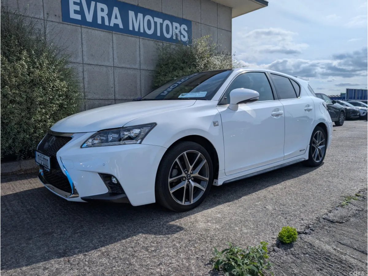 Lexus CT Hatchback, Petrol Hybrid, 2017, White