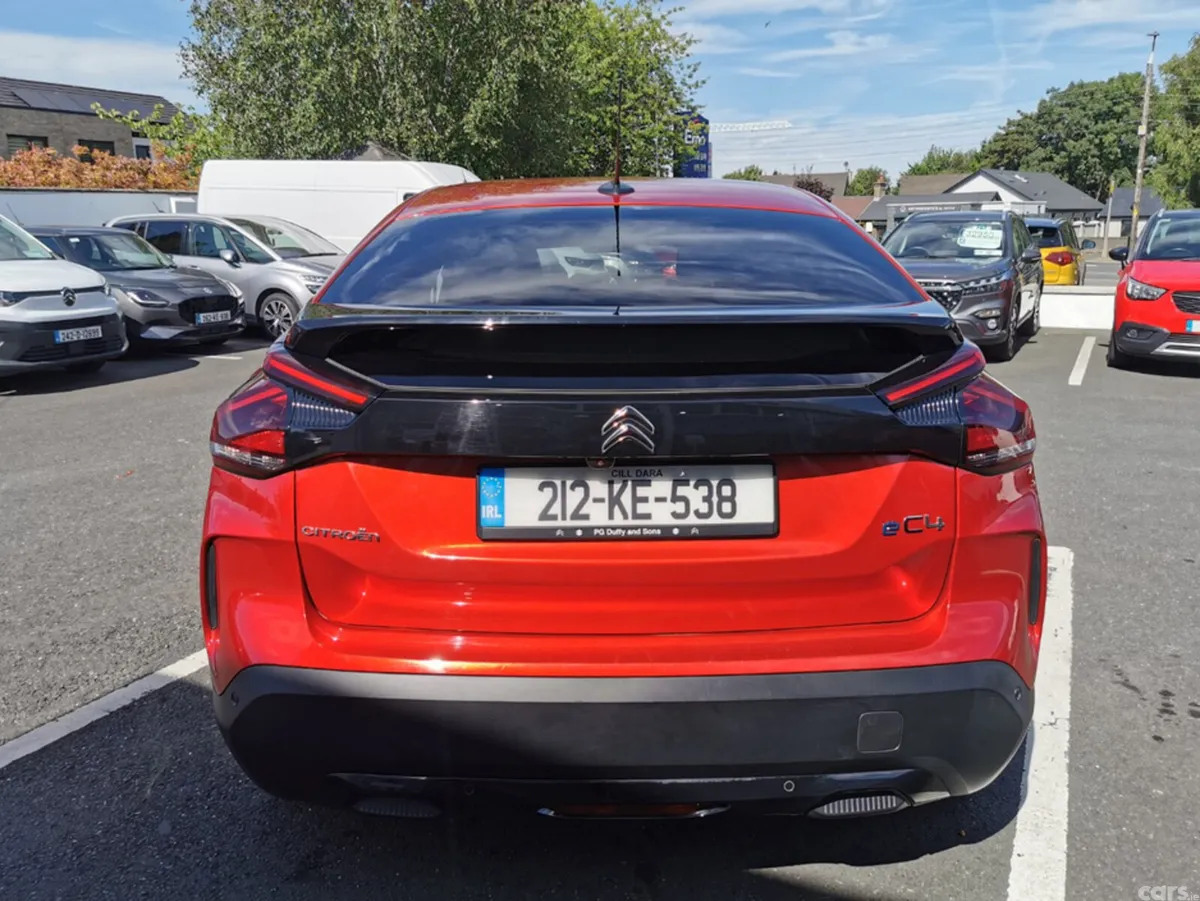 Citroen e-C4 Hatchback, Electric, 2021, Red
