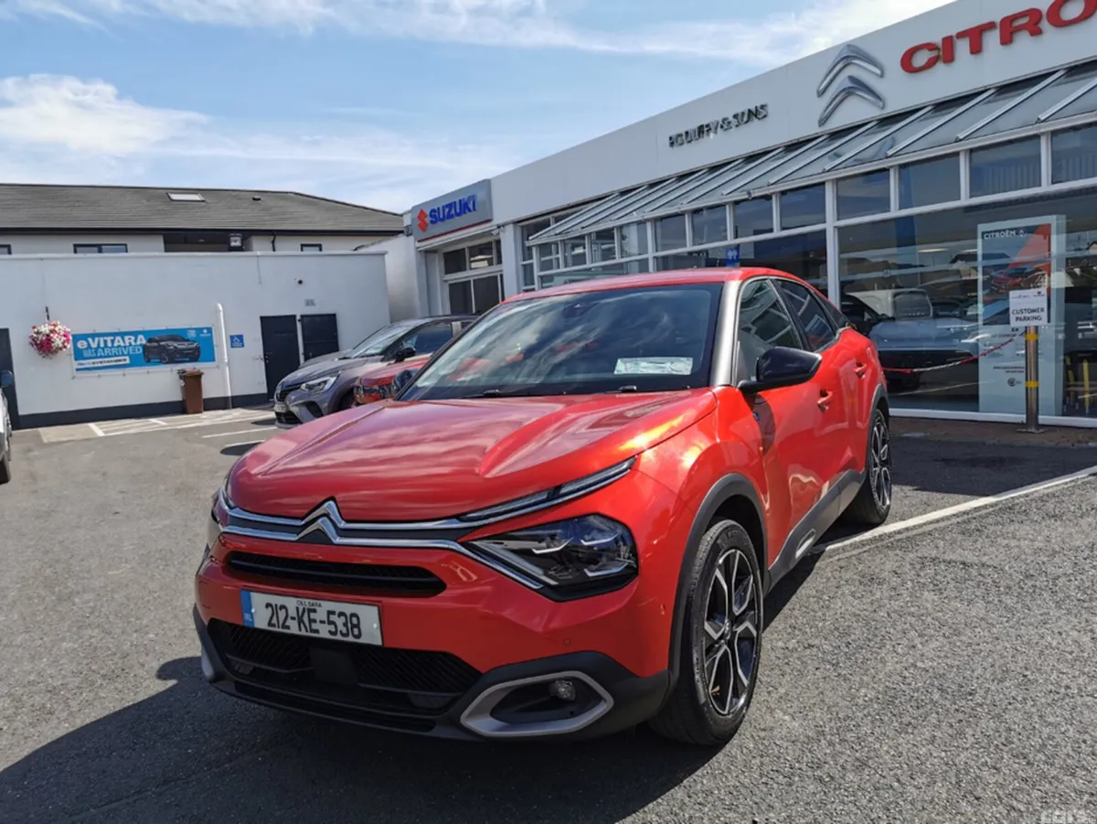 Citroen e-C4 Hatchback, Electric, 2021, Red