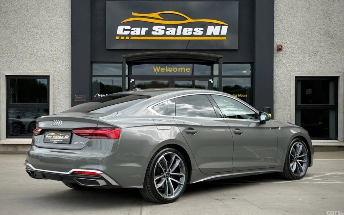 Audi A5 Hatchback, Diesel Hybrid, 2023, Grey