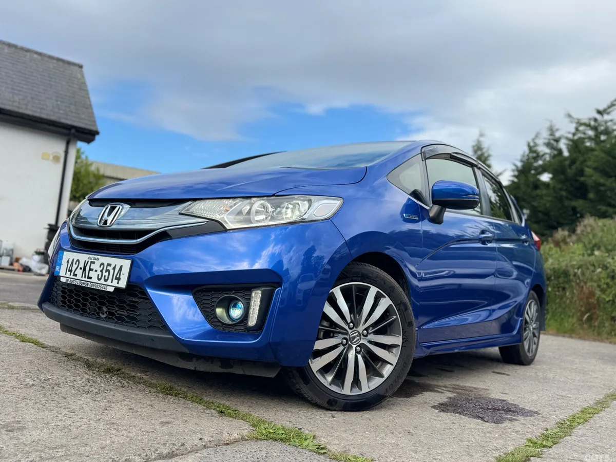 Honda Fit Hatchback, Petrol Hybrid, 2014, Blue