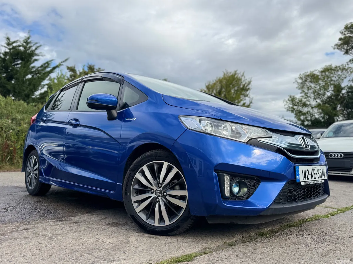 Honda Fit Hatchback, Petrol Hybrid, 2014, Blue