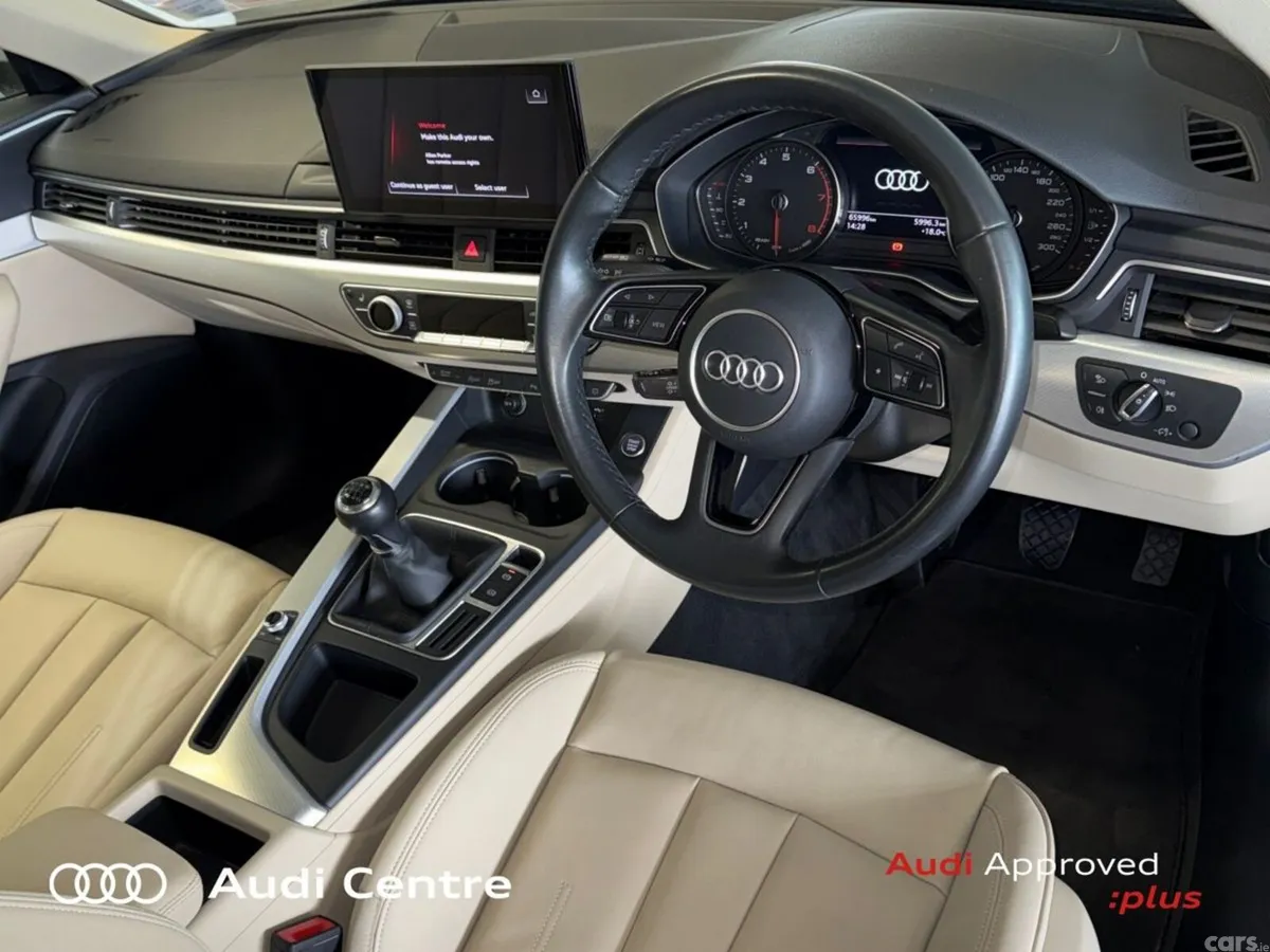 Audi A4 Saloon, Petrol, 2023, Blue