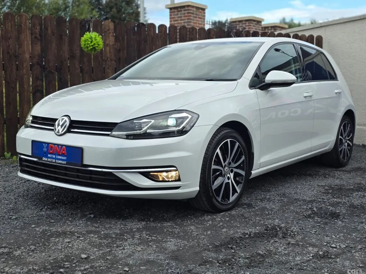 Volkswagen Golf Hatchback, Petrol, 2018, White