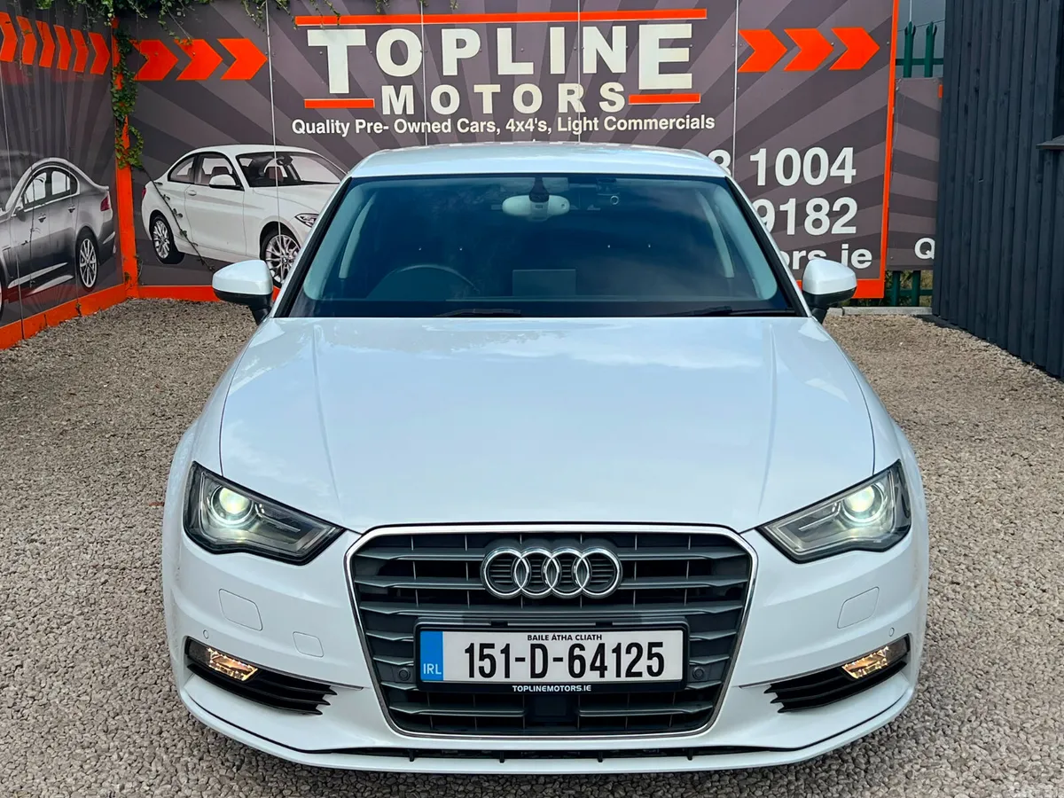 Audi A3 Saloon, Petrol, 2015, White