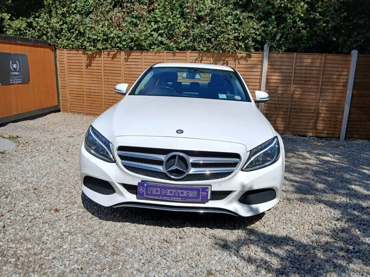 Mercedes-Benz C-Class Saloon, Petrol Plug-in Hybrid, 2017, White