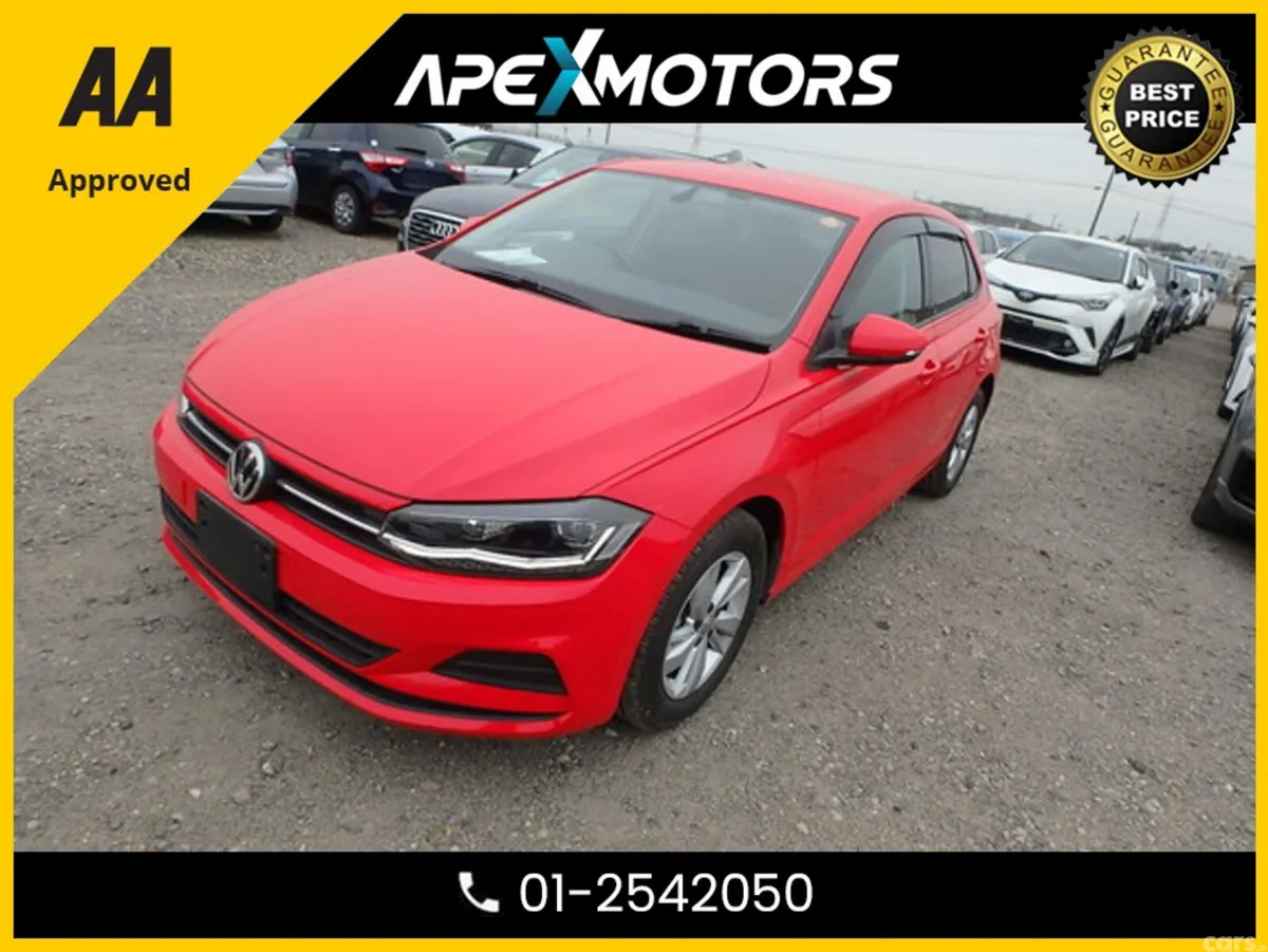 Volkswagen Polo Hatchback, Petrol, 2019, Red