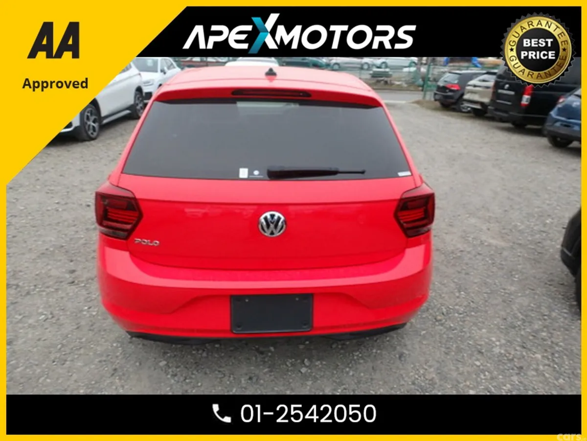 Volkswagen Polo Hatchback, Petrol, 2019, Red