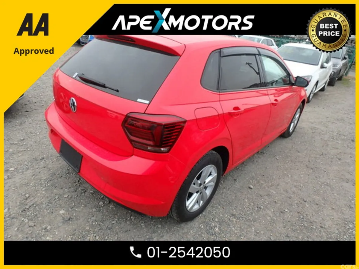 Volkswagen Polo Hatchback, Petrol, 2019, Red