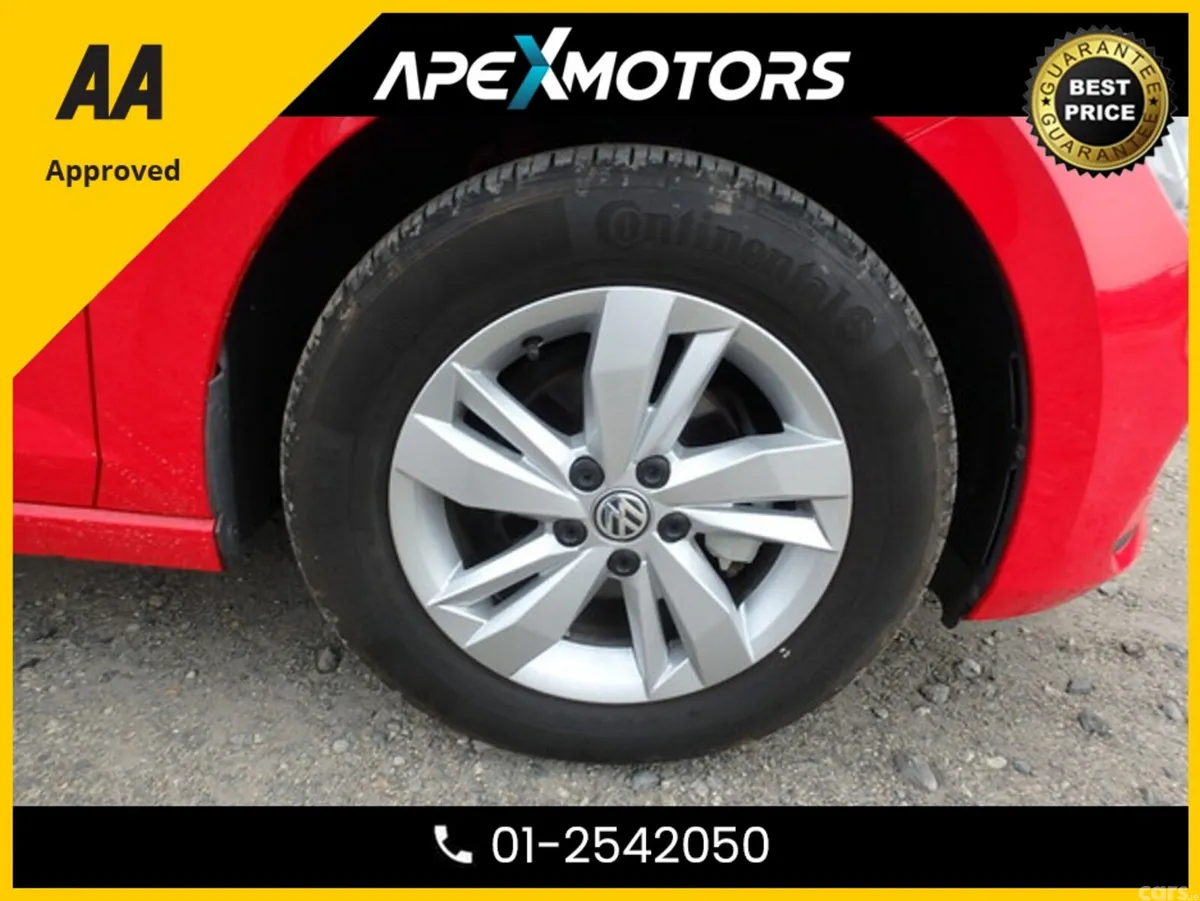 Volkswagen Polo Hatchback, Petrol, 2019, Red