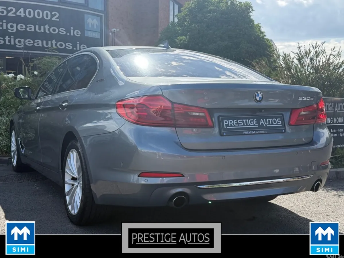 BMW 5-Series Saloon, Petrol Plug-in Hybrid, 2017, Grey