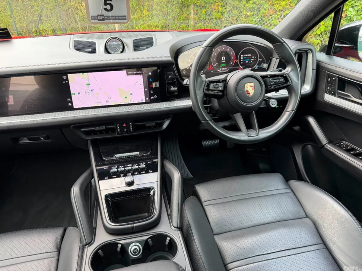 Porsche Cayenne SUV, Petrol Plug-in Hybrid, 2025, Red