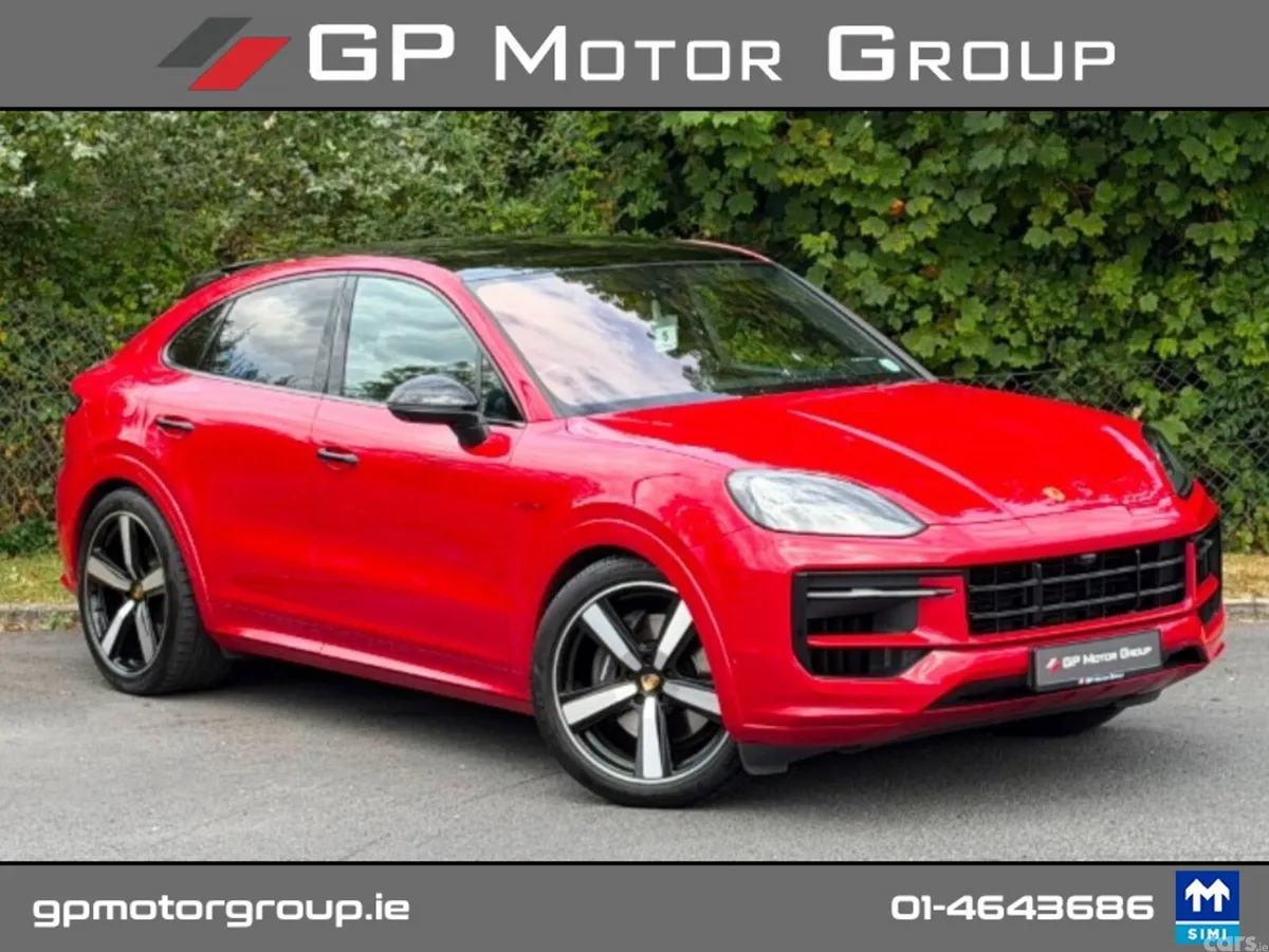 Porsche Cayenne SUV, Petrol Plug-in Hybrid, 2025, Red