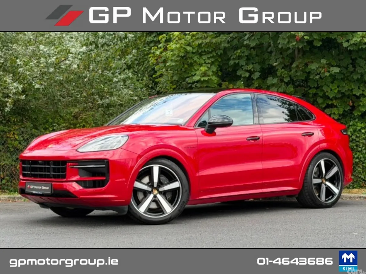 Porsche Cayenne SUV, Petrol Plug-in Hybrid, 2025, Red
