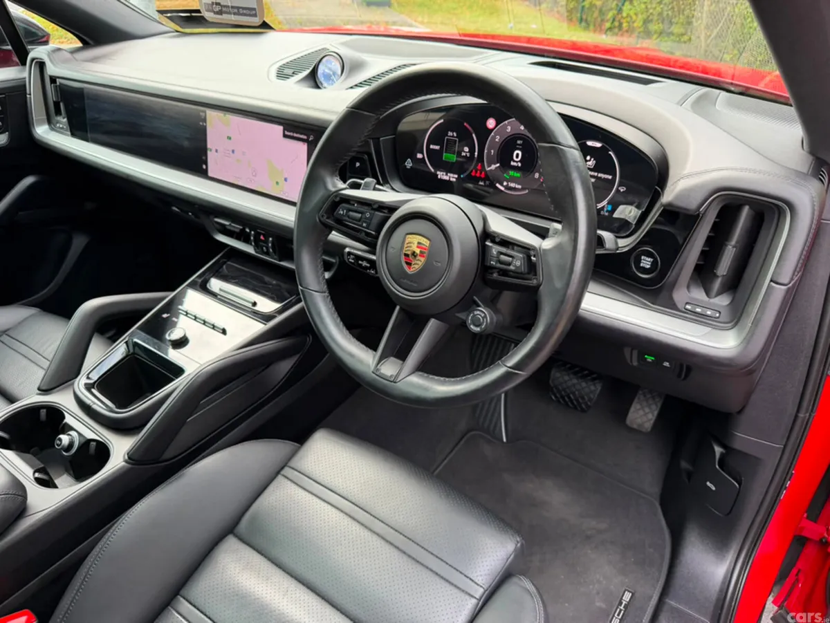 Porsche Cayenne SUV, Petrol Plug-in Hybrid, 2025, Red