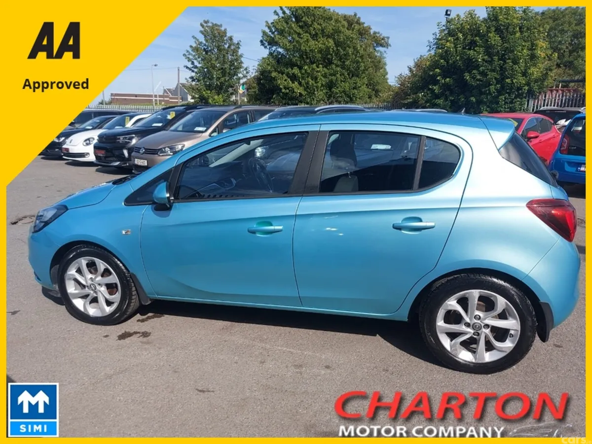 Opel Corsa Hatchback, Petrol, 2015, Green