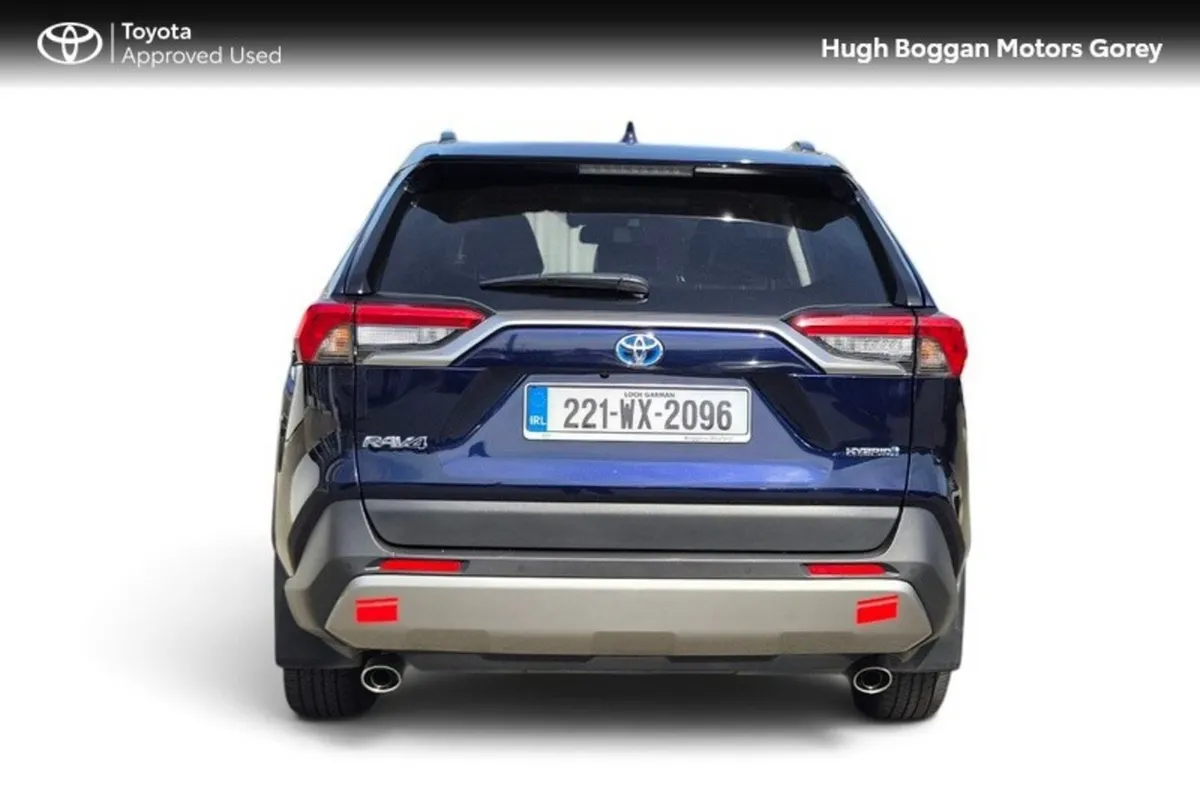 Toyota RAV4 SUV, Petrol Hybrid, 2022, Blue