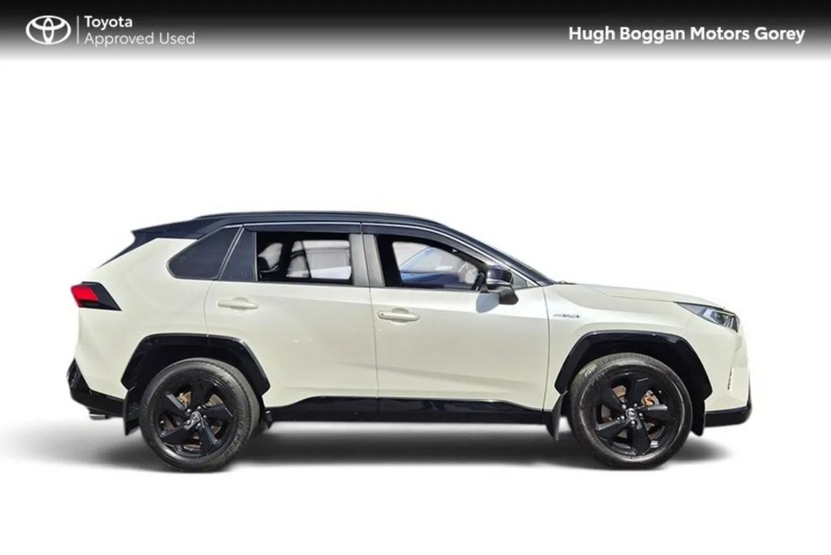 Toyota RAV4 SUV, Petrol Hybrid, 2021, White