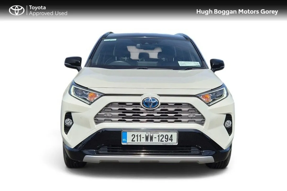 Toyota RAV4 SUV, Petrol Hybrid, 2021, White