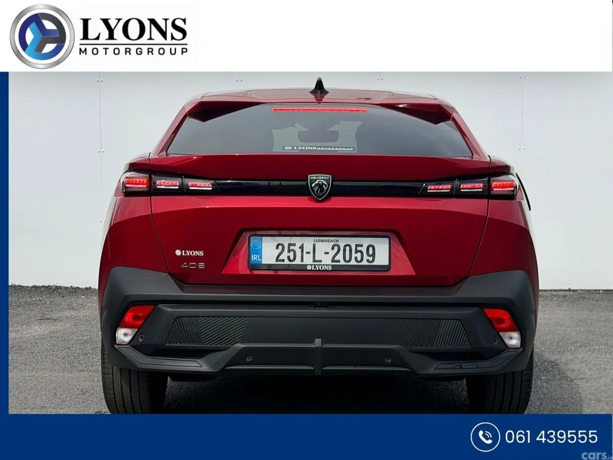 Peugeot 408 Hatchback, Petrol, 2025, Red