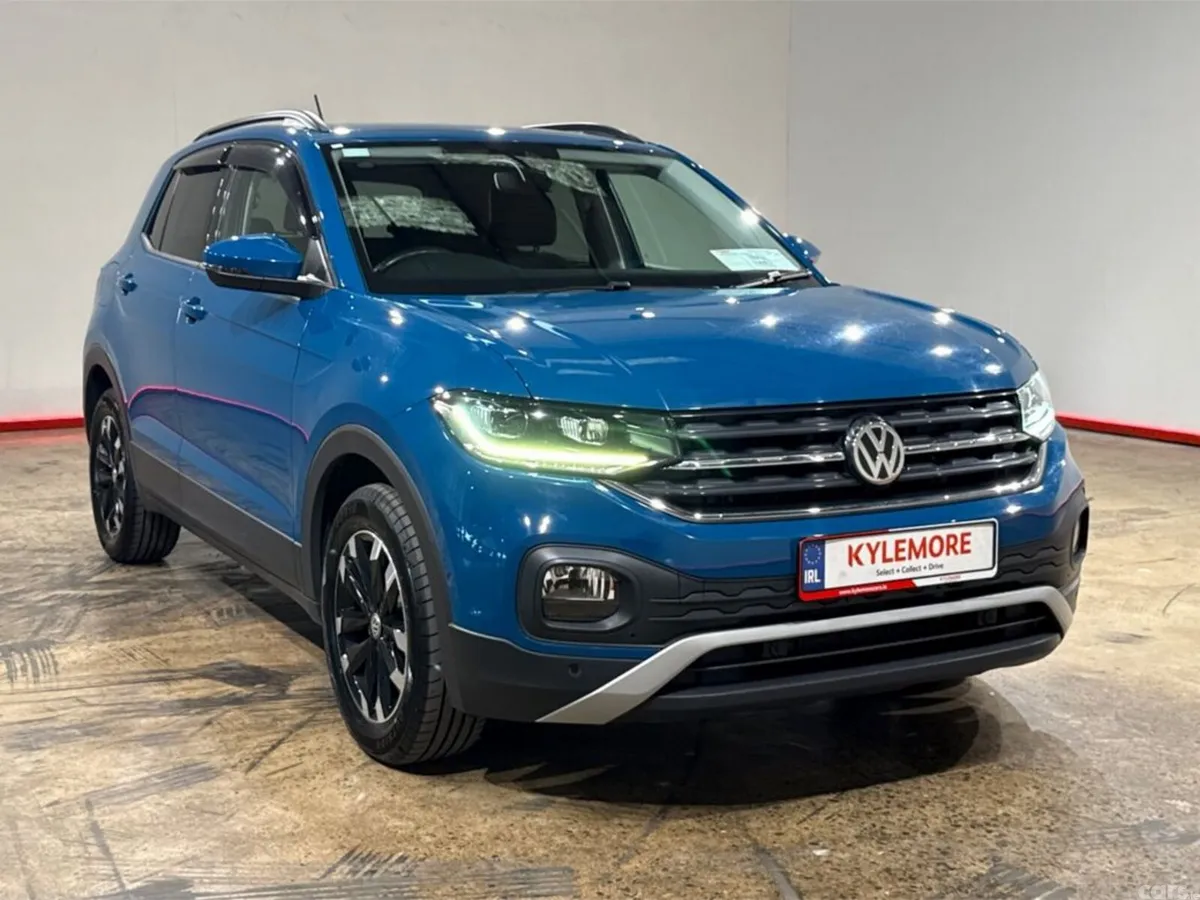 Volkswagen T-Cross SUV, Petrol, 2020, Blue