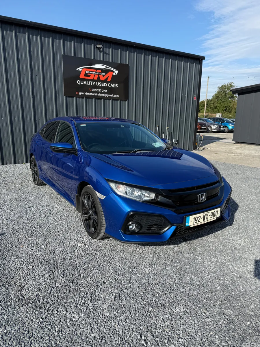 Honda Civic Hatchback, Petrol, 2019, Blue