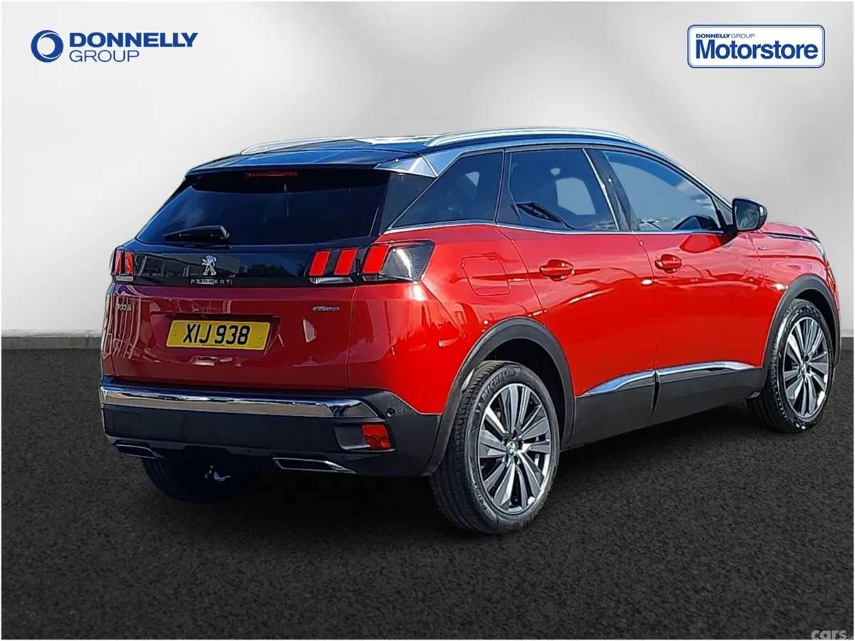 Peugeot 3008 Estate, Petrol, 2019, Red
